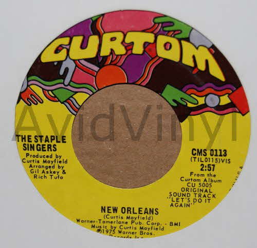 STAPLE SINGERS NEW ORLEANS / A WHOLE LOT OF LOVE