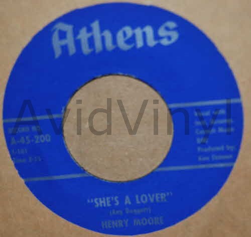 HENRY MOORE SHE'S A LOVER / LET THE WORLD END TOMORROW