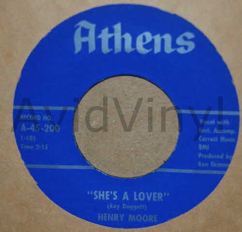 HENRY MOORE SHE'S A LOVER / LET THE WORLD END TOMORROW