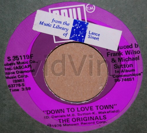ORIGINALS DOWN TO LOVE TOWN / JUST TO BE CLOSER TO YOU