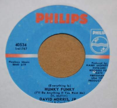 DAVID MORRIS JR HUNKY FUNKY / TWO HEARTS ONE SUMMERS DAY