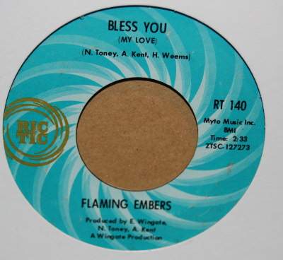 FLAMING EMBERS / AL KENT BLESS YOU / INSTRUMENTAL