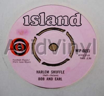 BOB AND EARL HARLEM SHUFFLE / I'LL KEEP RUNNING BACK