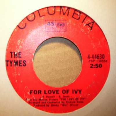 TYMES — FOR LOVE OF IVY / PEOPLE record label scan