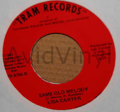 LISA CARTER SAME OLD MELODY / BE WITH YOU