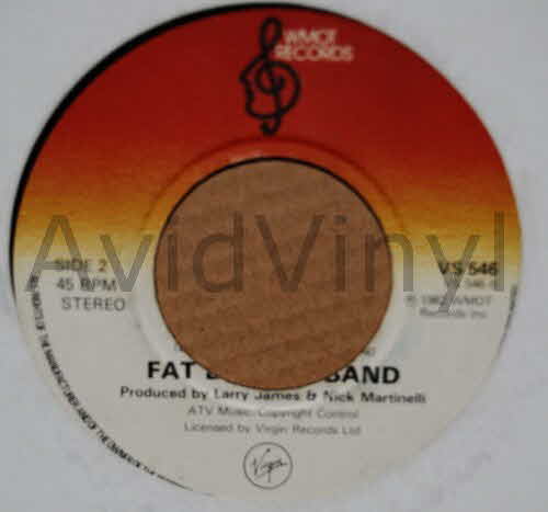 FAT LARRY'S BAND — HOUSE PARTY / ZOOM record label scan