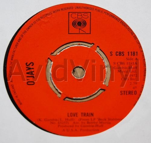O'JAYS LOVE TRAIN / WHO AM I