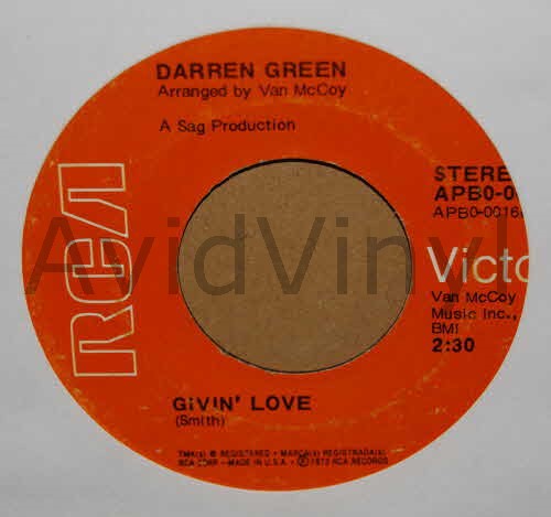 DARREN GREEN GIVIN' LOVE / WHAT DO YOU SEE IN HIM?