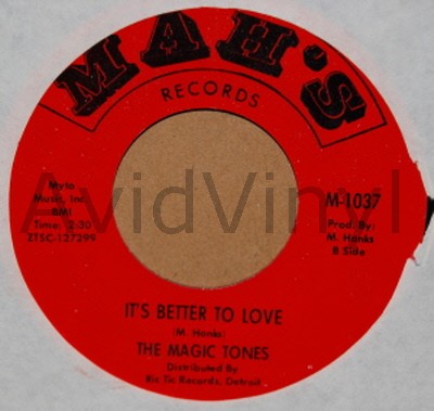 MAGIC TONES IT'S BETTER TO LOVE / TOGETHER WE SHALL OVERCOME