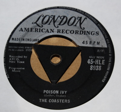 COASTERS POISON IVY / I'M A HOG FOR YOU