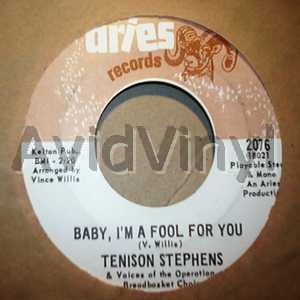 TENISON STEPHENS BABY, I'M A FOOL FOR YOU / HURRY CAHNGE