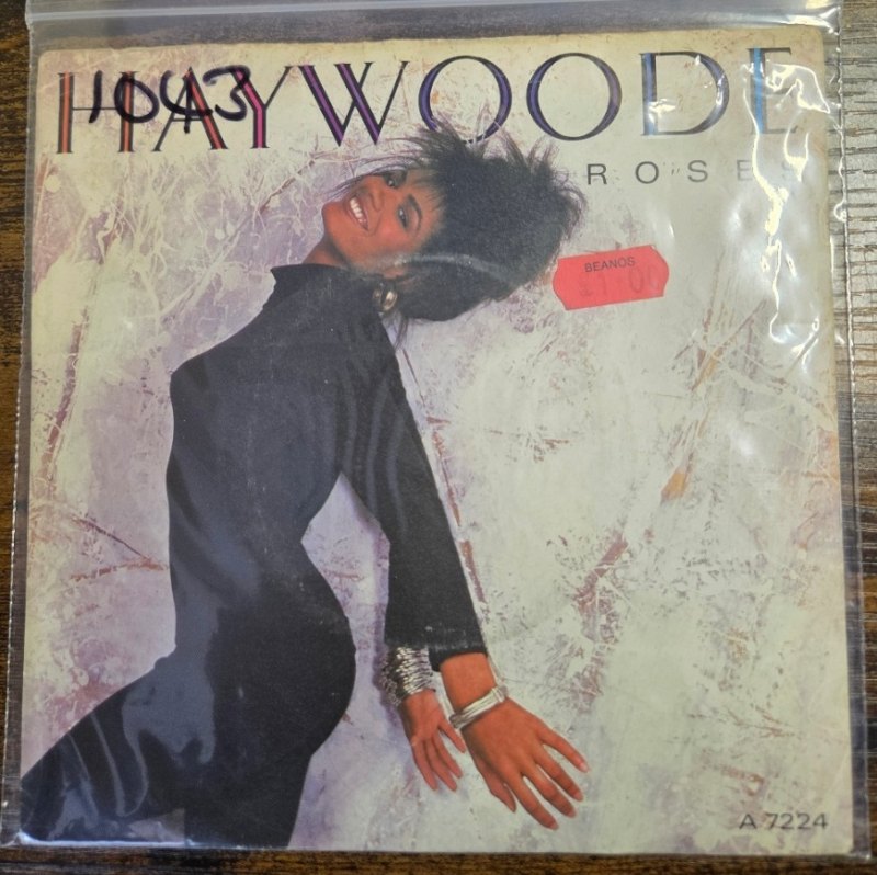 HAYWOODE — ROSES / TEASE ME record label scan