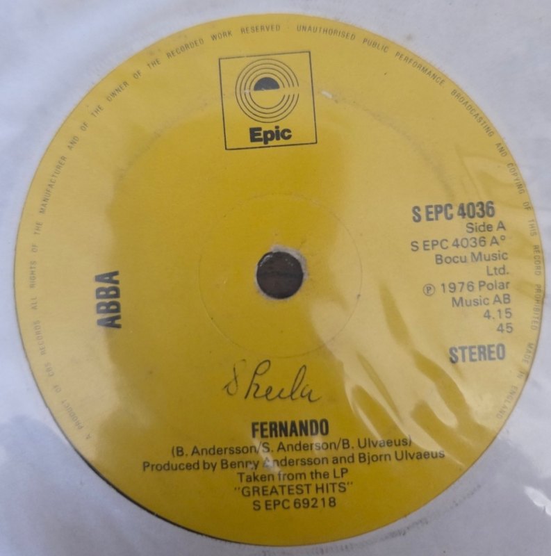 ABBA FERNANDO / HEY HEY HELEN