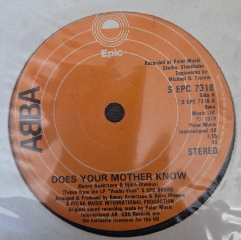 ABBA DOES YOUR MOTHER KNOW / KISSES_OF_FIRE