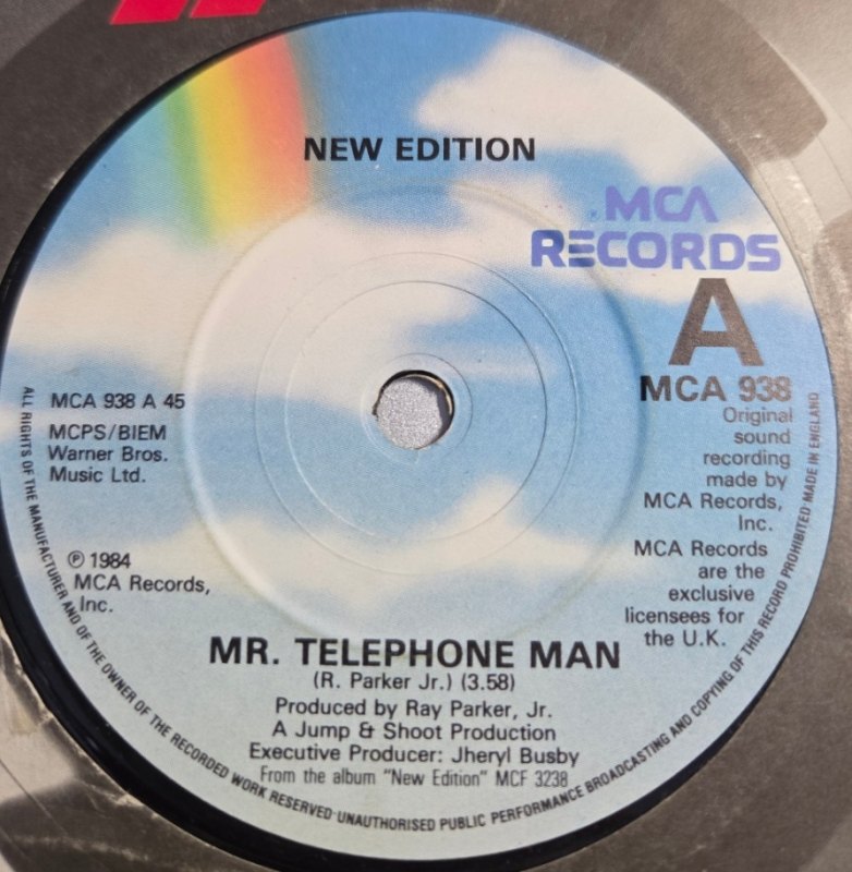 NEW EDITION MR TELEPHONE MAN / DELICIOUS