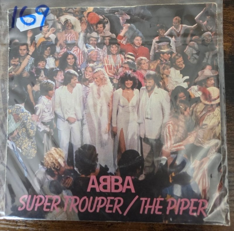 ABBA SUPER TROUPER / THE PIPER