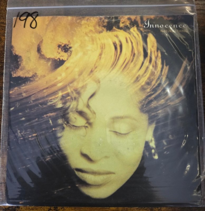INNOCENCE — NATURAL THING record label scan