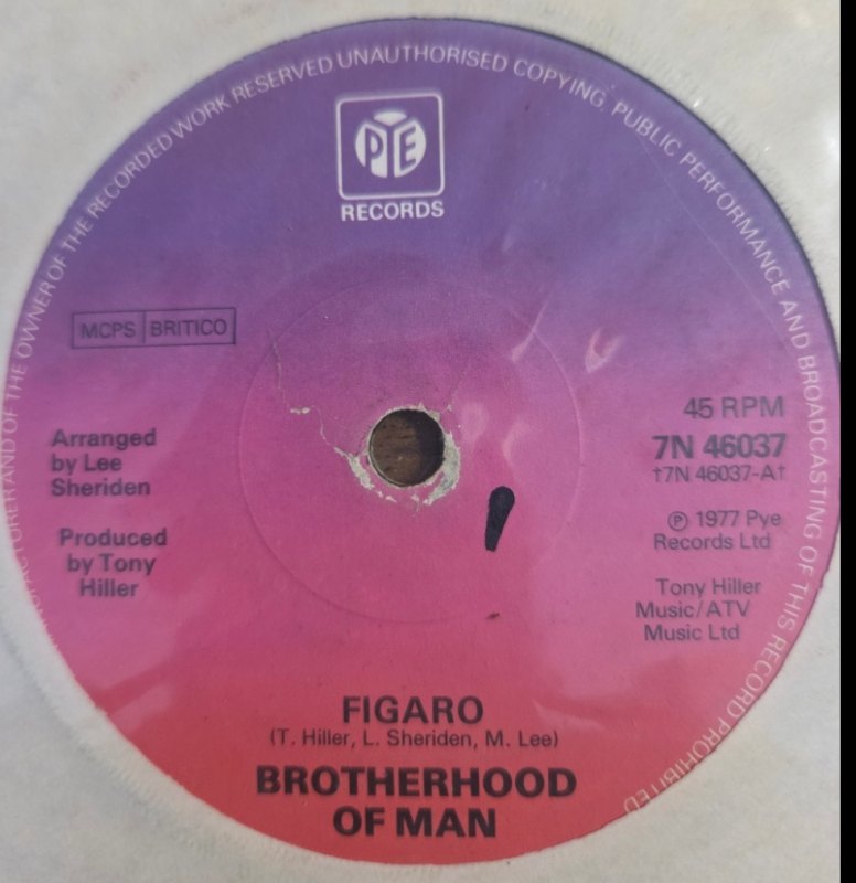 BROTHERHOOD OF MAN FIGARO / YOU CAN SAY THAT AGAIN