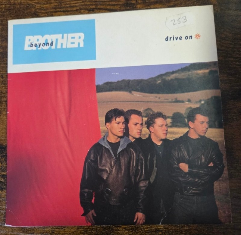 BROTHER BEYOND — DRIVE ON / dream on record label scan