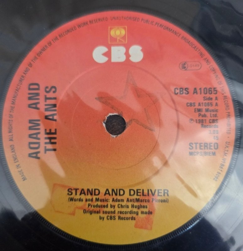 ADAM AND THE ANTS STAND AND DELIVER / BEAT MU GUEST