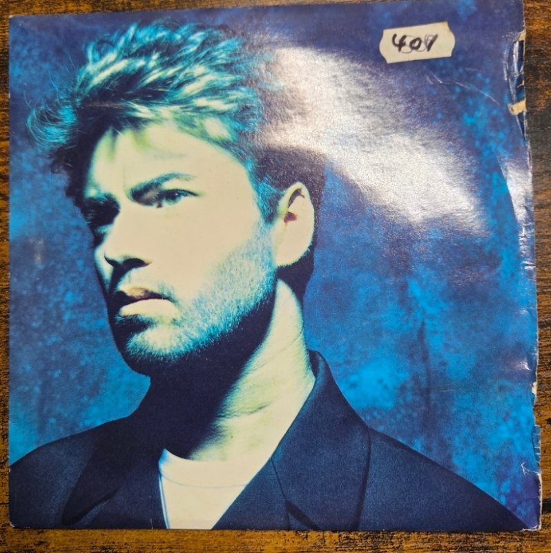 GEORGE MICHAEL — WAITING FOR THAT DAY / FANTASY record label scan