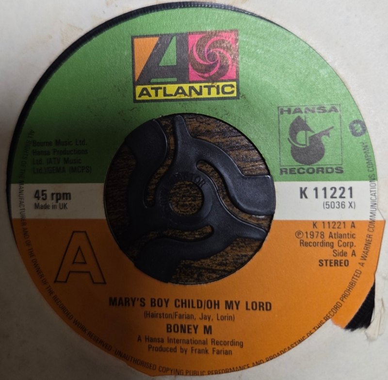 BONEY M MARYS BOY CHILD / DANCING IN THE STREET
