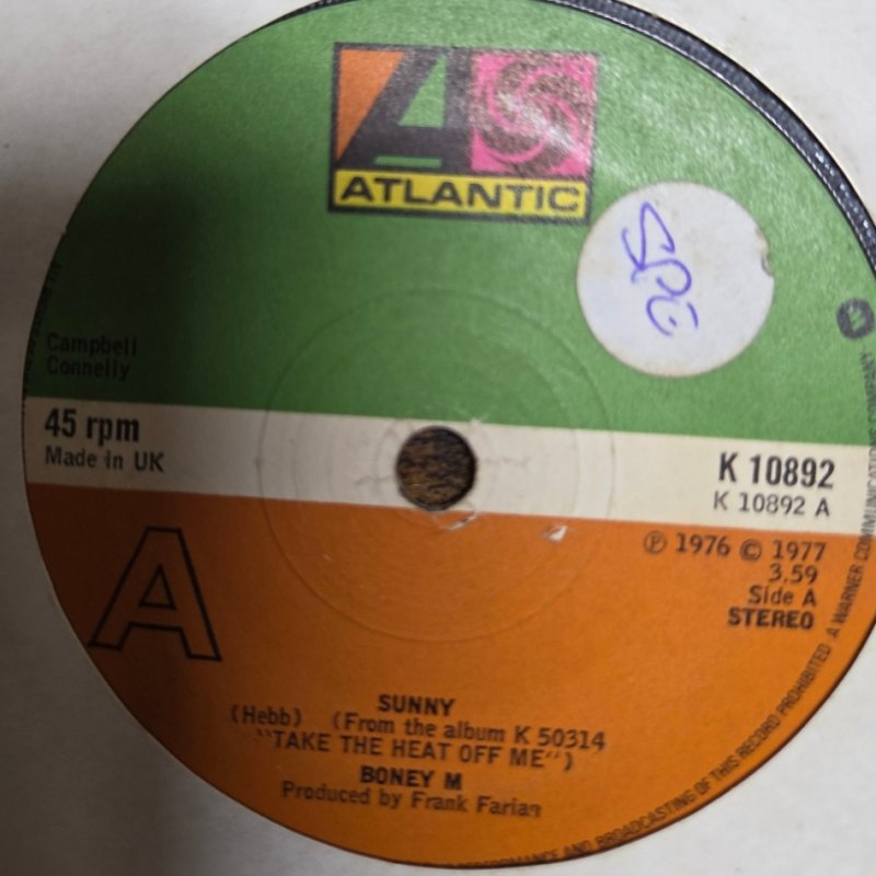 BONEY M SUNNY / NEW YORK CITY