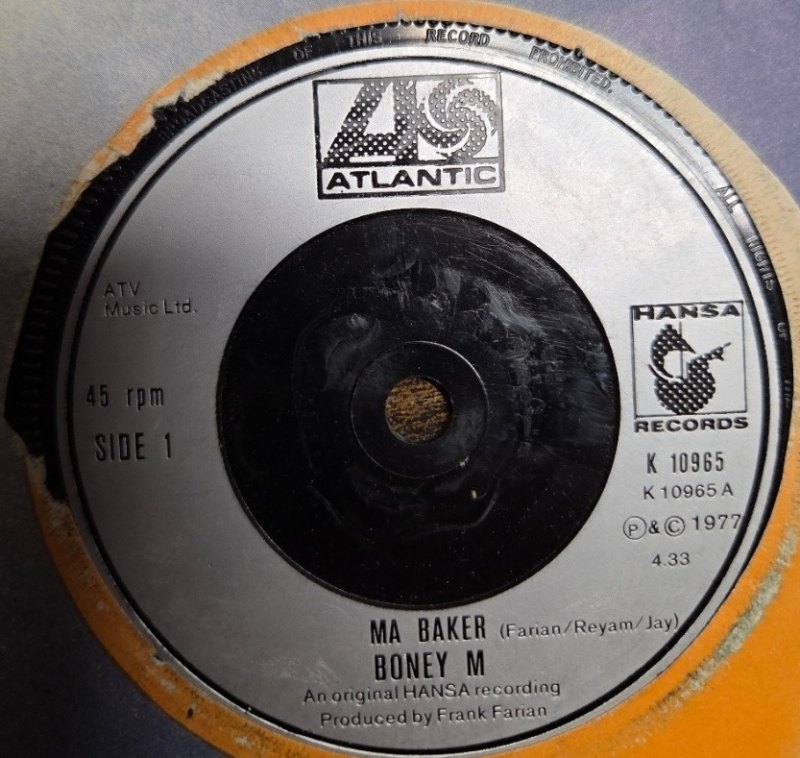 BONEY M MA BAKER / STILL IM SAD