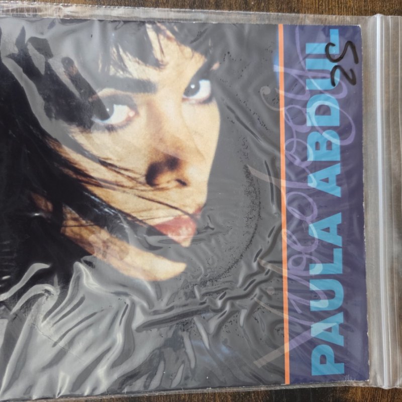 PAULA ABDUL — VIBEOLOGY / MIX record label scan