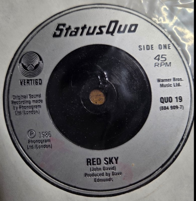 STATUS QUO RED SKY / DON'T GIVE IT UP