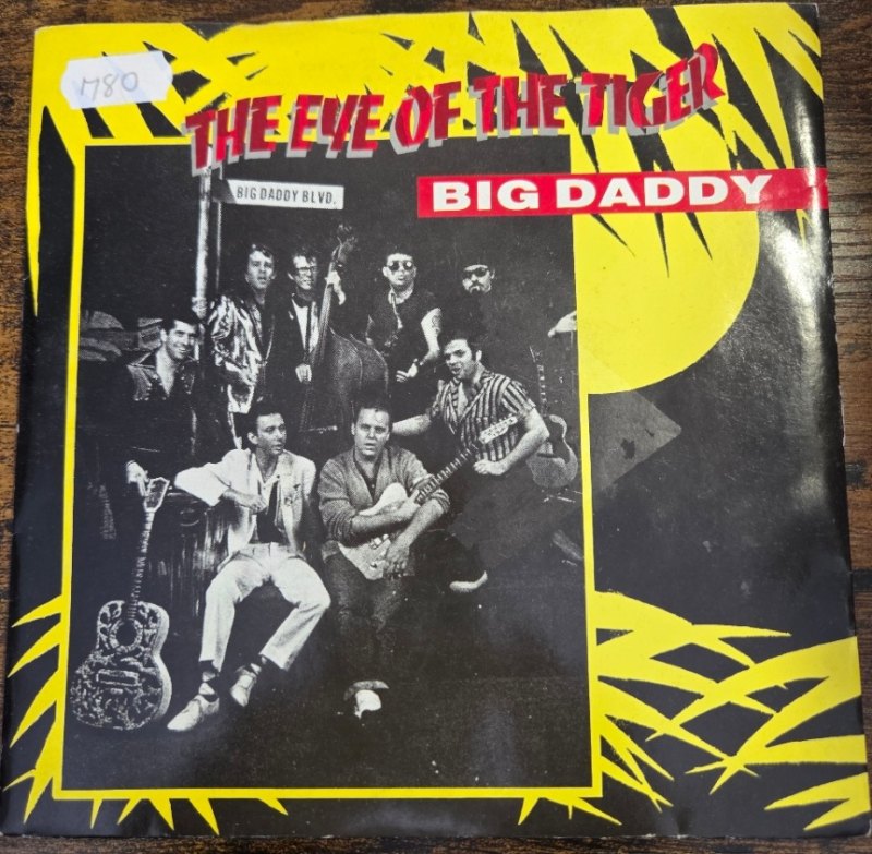 BIG DADDY — EYE OF THE TIGER / STAR WARS record label scan