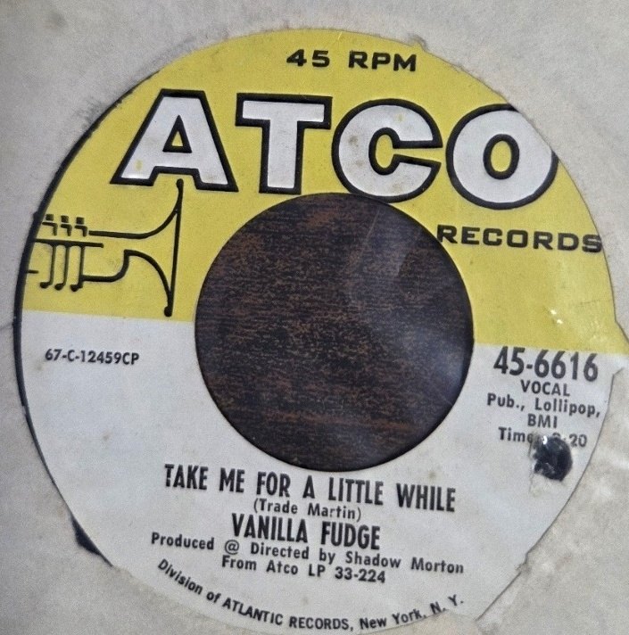 VANILLA FUDGE TAKE ME FOR A LITTLE WHILE / THOUGHTS
