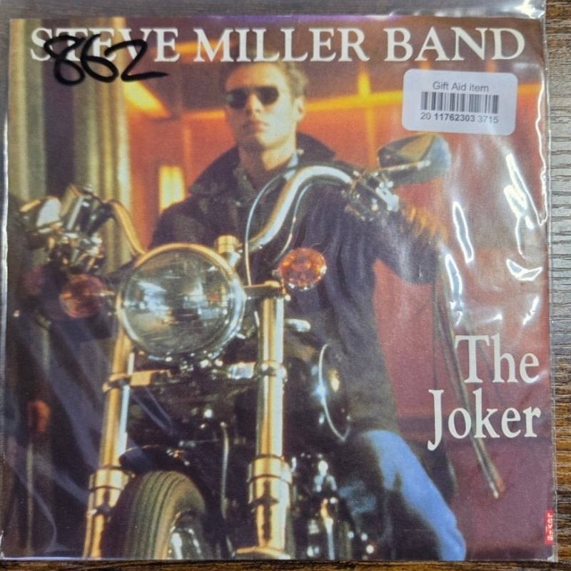 THE STEVE MILLER BAND — THE JOKER / DON'T LET NOBODY TURN YOU AROUND record label scan