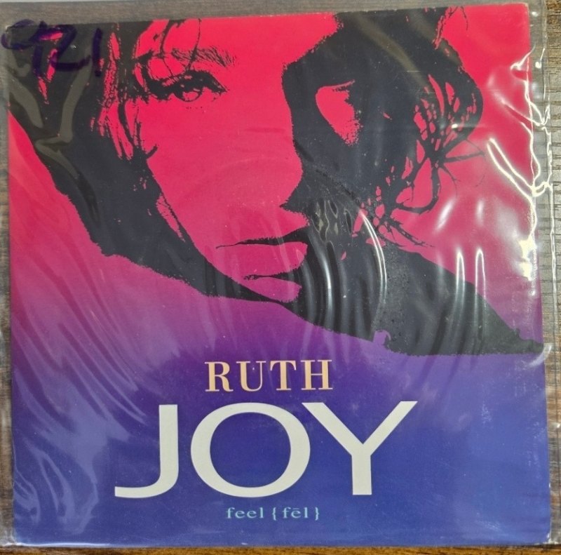 RUTH JOY — FEEL / INSTRUMENTAL record label scan