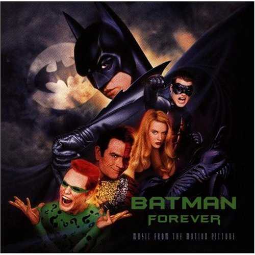 VARIOUS — BATMAN FOREVER record label scan