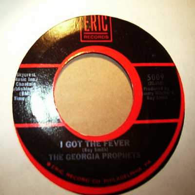 GEORGIA PROPHETS — I GOT THE FEVER / SOUL CONTROL record label scan