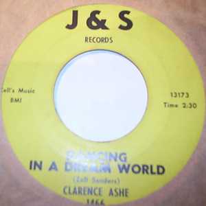 CLARENCE ASHE DANCING IN A DREAM WORLD / TROUBLE I'VE HAD