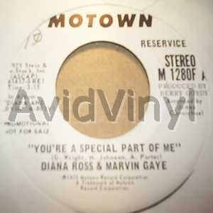 DIANA ROSS AND MARVIN GAYE YOU'RE A SPECIAL PART OF ME / SAME