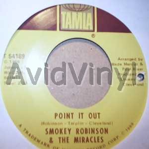 SMOKEY ROBINSON AND THE MIRACLES POINT IT OUT / DARLING DEAR