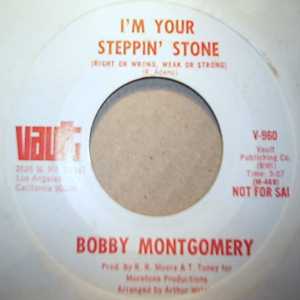 BOBBY MONTGOMERY I'M YOUR STEPPIN' STONE / HONKY TONK WOMAN