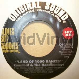 CANNIBAL AND THE HEADHUNTERS / BOBBY CURTOLA LAND OF 1000 DANCES / FORTUNE TELLER