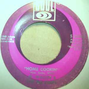 JR WALKER AND THE ALL STARS — HOME COOKIN / MUTINY record label scan