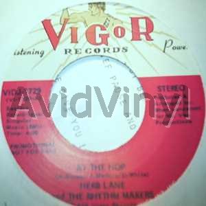 HERB LANE AND THE RHYTHM MAKERS AT THE HOP / SAME