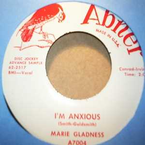 MARIE GLADNESS I'M ANXIOUS / COPS AND ROBBERS
