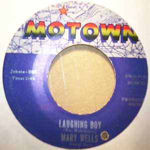MARY WELLS — LAUGHING BOY / TWO WRONGS DON'T MAKE A RIGHT record label scan