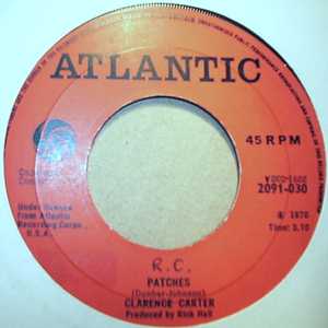 CLARENCE CARTER PATCHES / I CAN'T LEAVE YOUR LOVE ALONE