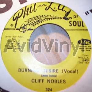 CLIFF NOBLES AND CO BURNING DESIRE / SWITCH IT ON