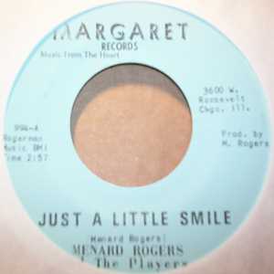 MENARD ROGERS AND THE PLAYERS JUST A LITTLE SMILE / COMING HOME BABY