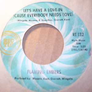 FLAMING EMBERS LET'S HAVE A LOVE IN / HEY MAMA