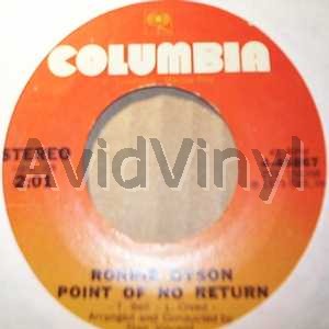 RONNIE DYSON POINT OF NO RETURN / JUST DON'T WANT TO BE LONELY